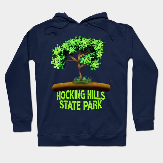 Hocking Hills State Park Hoodie by MoMido